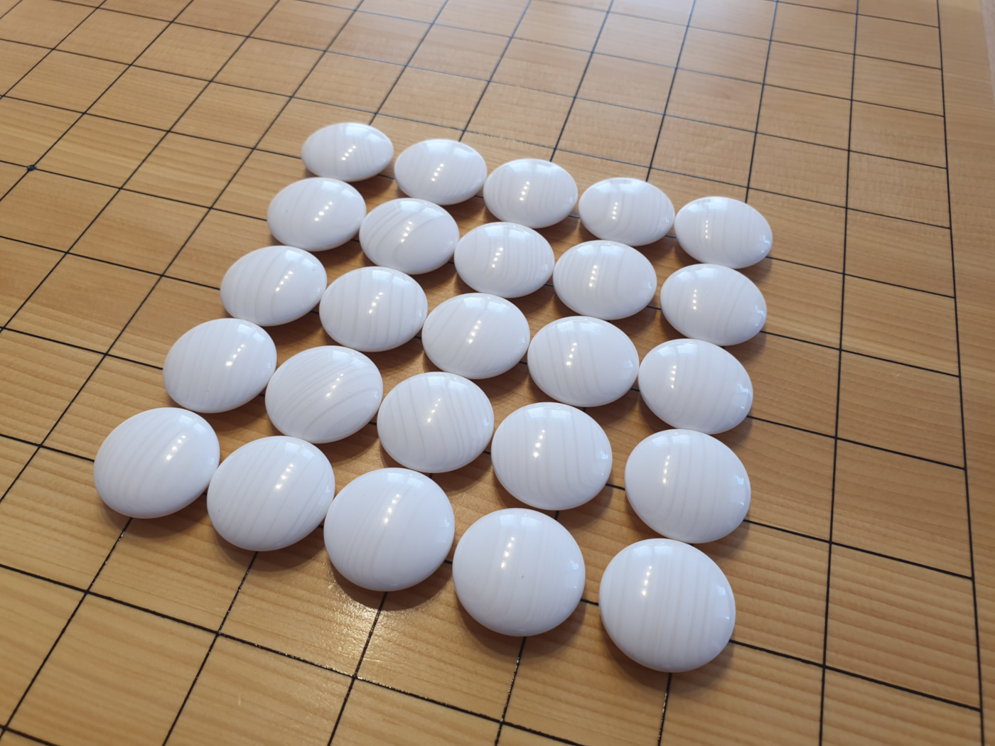 Random selection of white stones so you can get an idea of the quality.