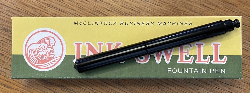 bespoke ebonite pen and box
