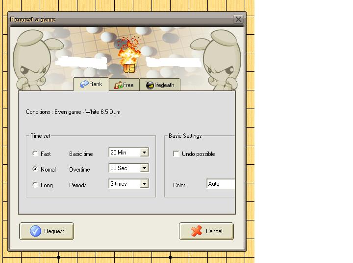 Screenshot showing window without option to disable score estimator