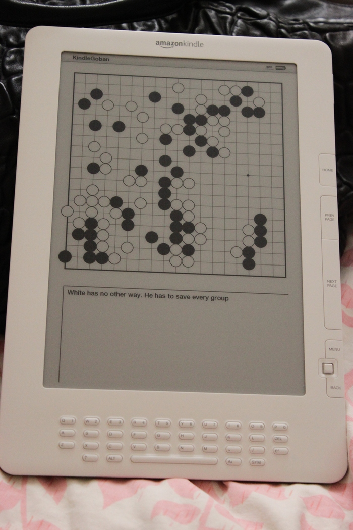 Kindle Goban in action
