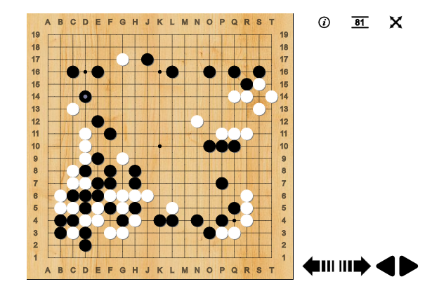 AlphaGo's move. Black 81. Was this a well-played move?