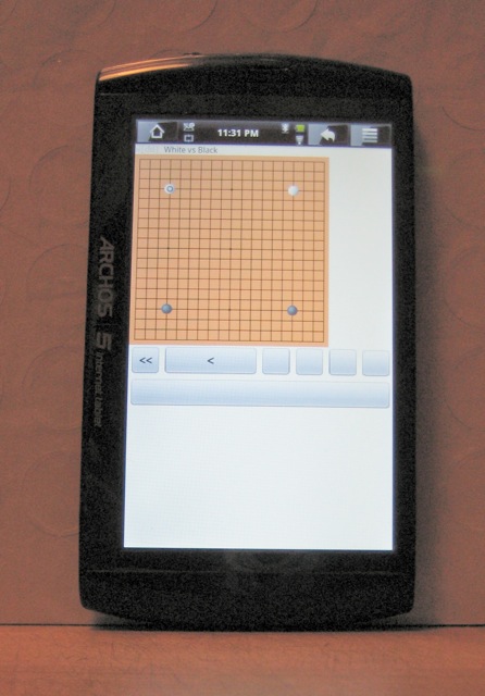 anDGS display on my archos.