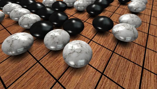 Marble stones, from an image file